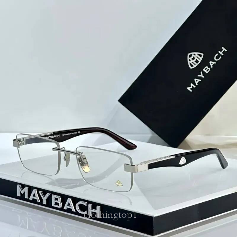 Maybach Sunglasses Luxurious Quality Designer Sun Glasses For Men And Women Classic Goggle Beach Retro Lens Fashion Eyeglasses With Box THE ARTIST III Size 013