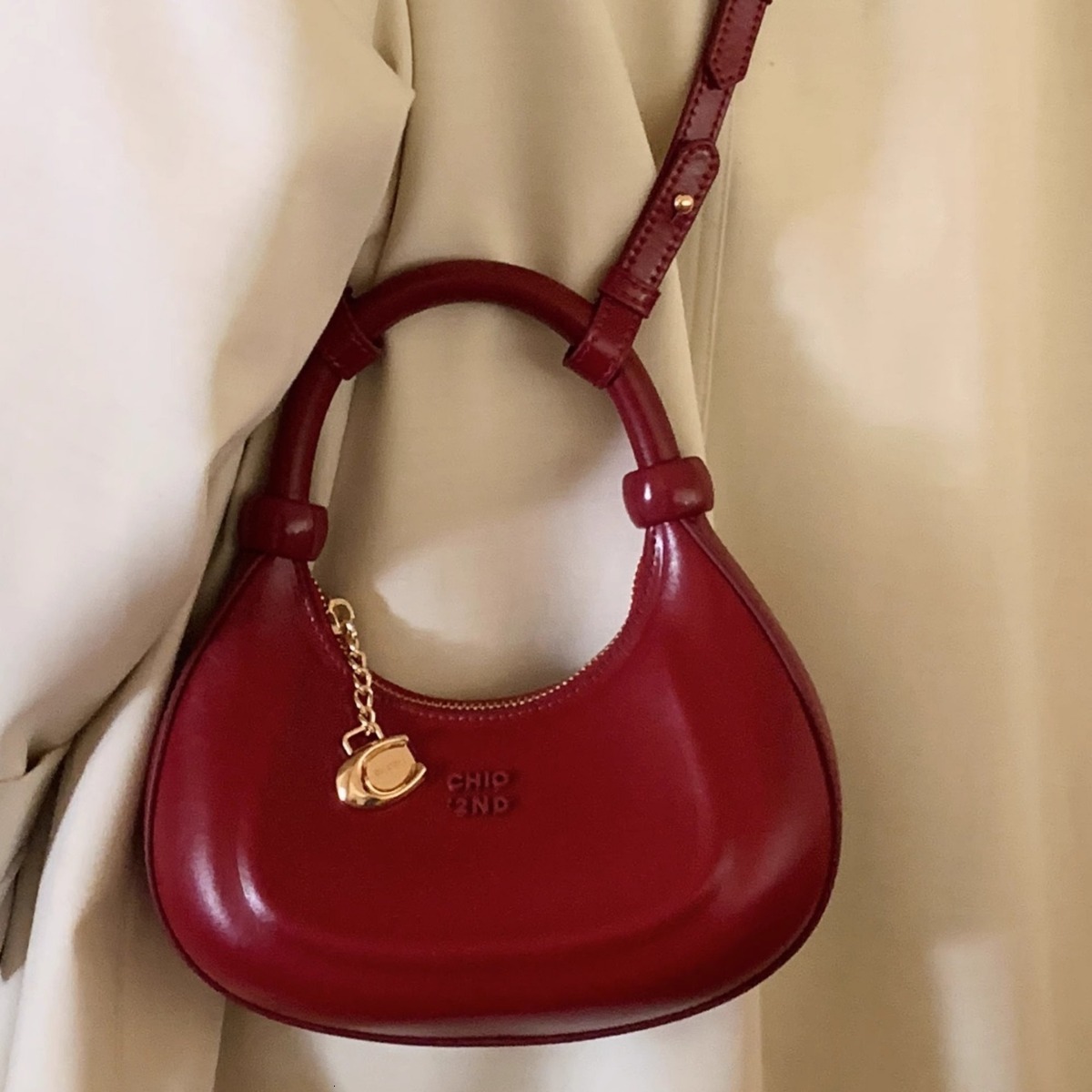 Hailey's Diary Crescent Women's Summer Small Handbag, Single Shoulder Crossbody Bag, 2025