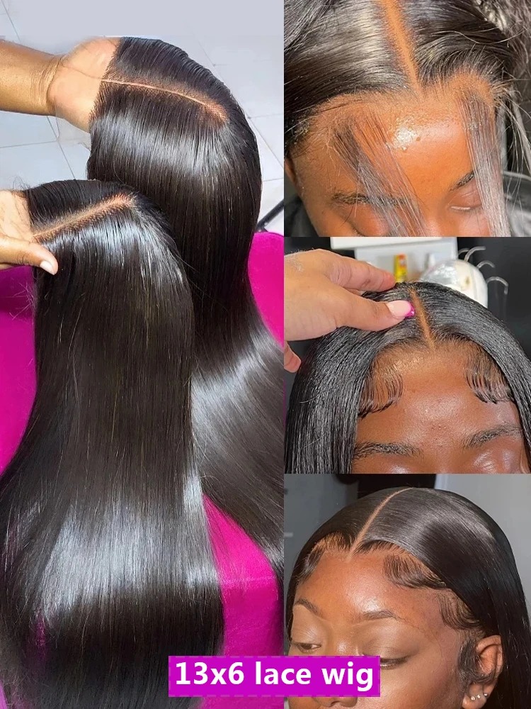 Straight Lace Front Wigs 13x4 Hd Lace Wig Human Hair Wigs Brazilian 32 34 Inch Lace Frontal Wig For Black Women synthetic lace front wigs