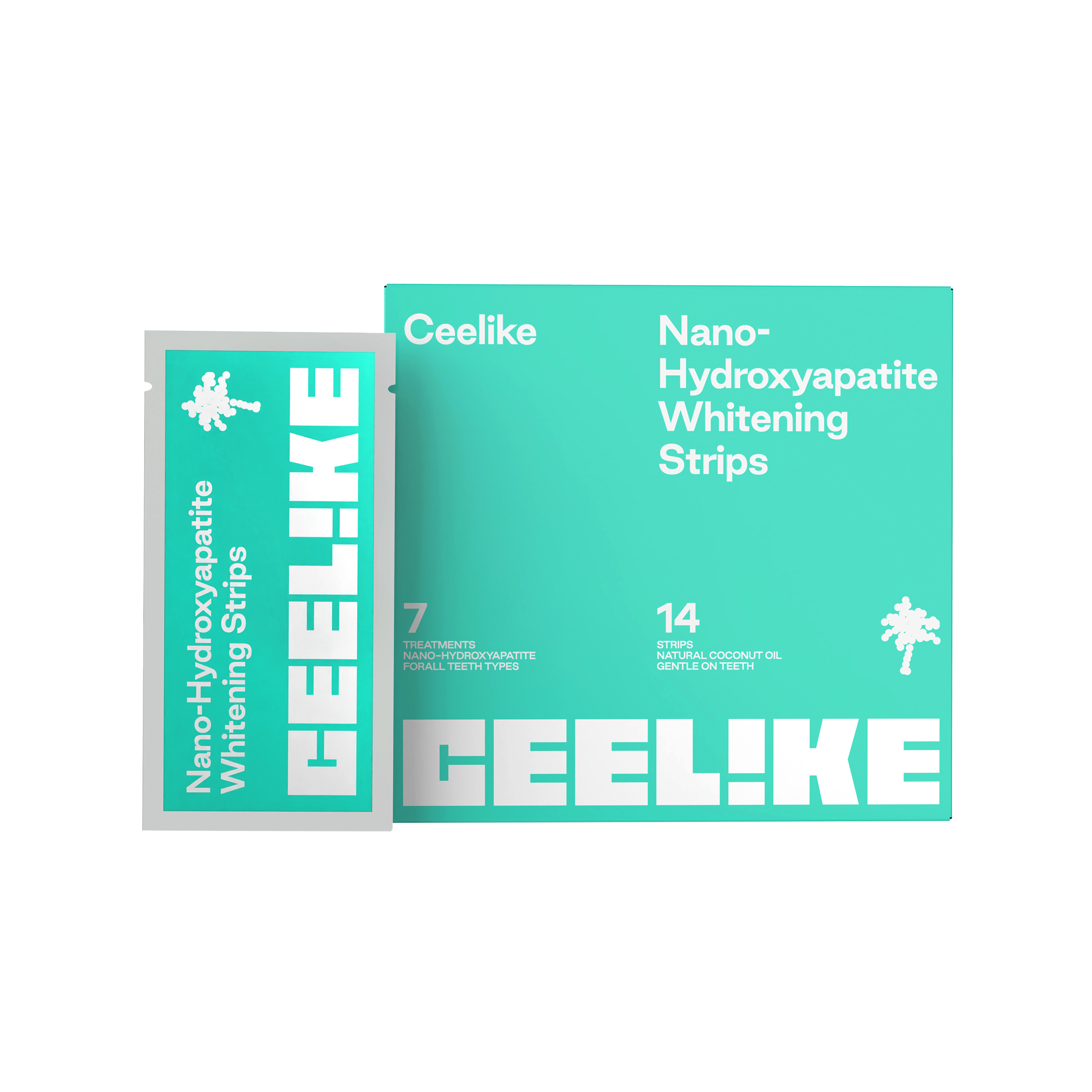 CEELIKE Teeth Whitening Strips - Safe, Effective at Home Kit with Instantly Visibly Whiter Smiles