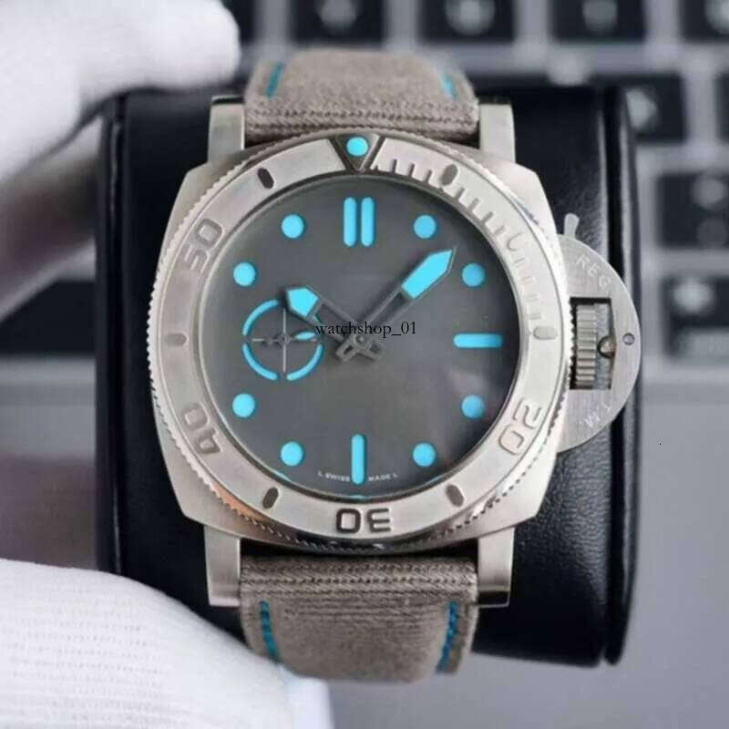 Vs Factory Pam Series Large Dial Masculine Titanium 47mm Super Clone 9001 Automatic Mechanical Watch rich Design 5Af4