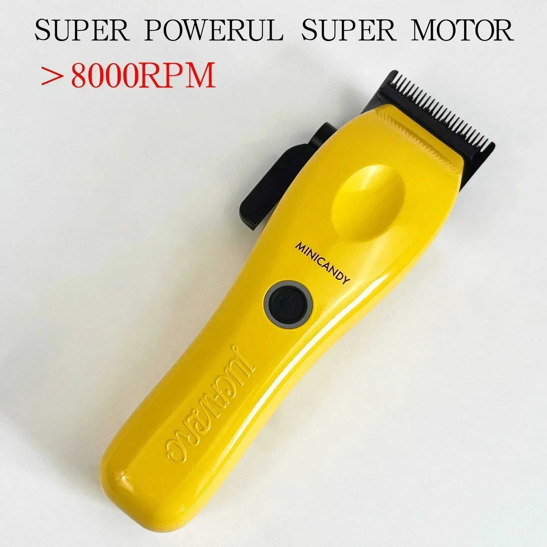 JUCAI PRO MINICANDY Professional Electric Hair Clipper Hair Trimmer Electric Shaver DLC Fade Barber Set R250517