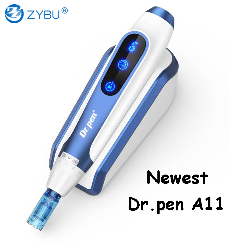 Dr Pen Ultima A11 with 18pin Needles Cartridges Wireless Dermapen Professional Derma Pen MTS Salon Beauty Machine Face Skin Care Mesotherapy Microneed