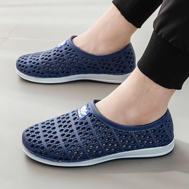 Package Beach Hole Parent Child Hollow Breathable River Tracking Shoes Designer Casual Trendy Sandals Summer Men's Sandals