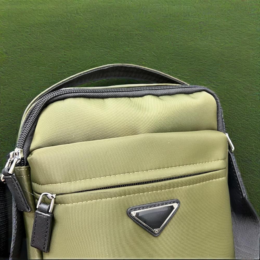 New men's casual nylon shoulder bag, crossbody bag, single shoulder business large capacity backpack, Oxford cloth bag