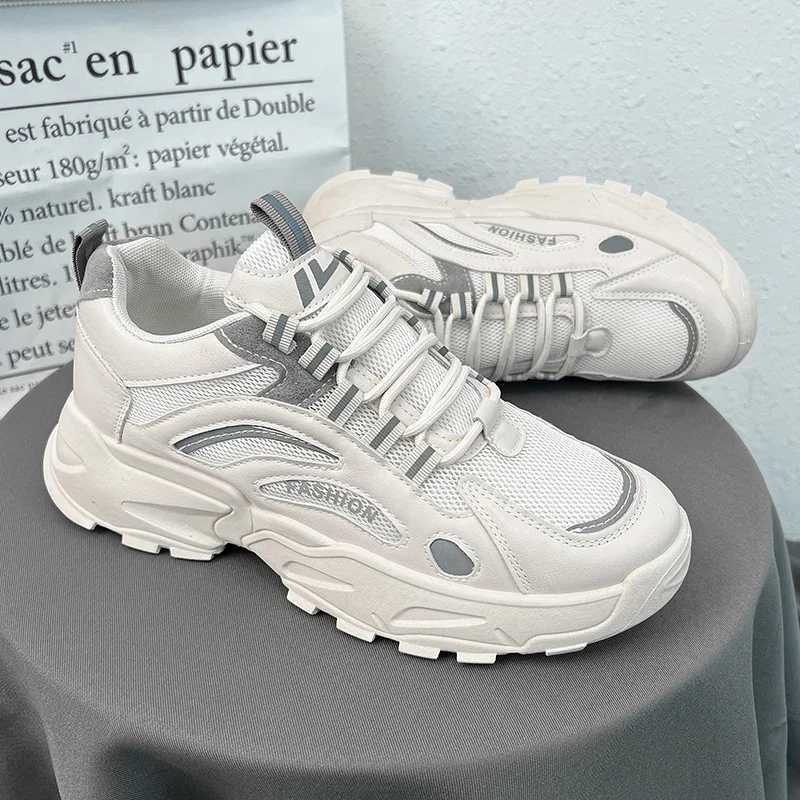 2025 New Casual Sports Dad Shoes for Men Trendy Shoes Mens Sneakers Male Breathable Platform Tennis Masculino ShoesXJ250517