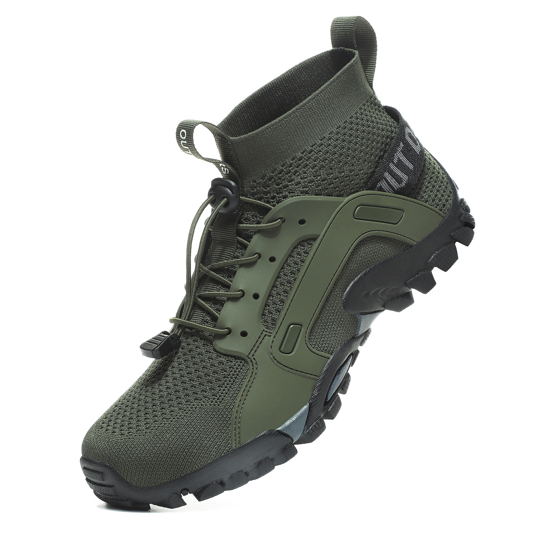 Men's oversized river tracking outdoor casual shoes designer fashionable hiking and fishing shoes, single foot water wading shoes