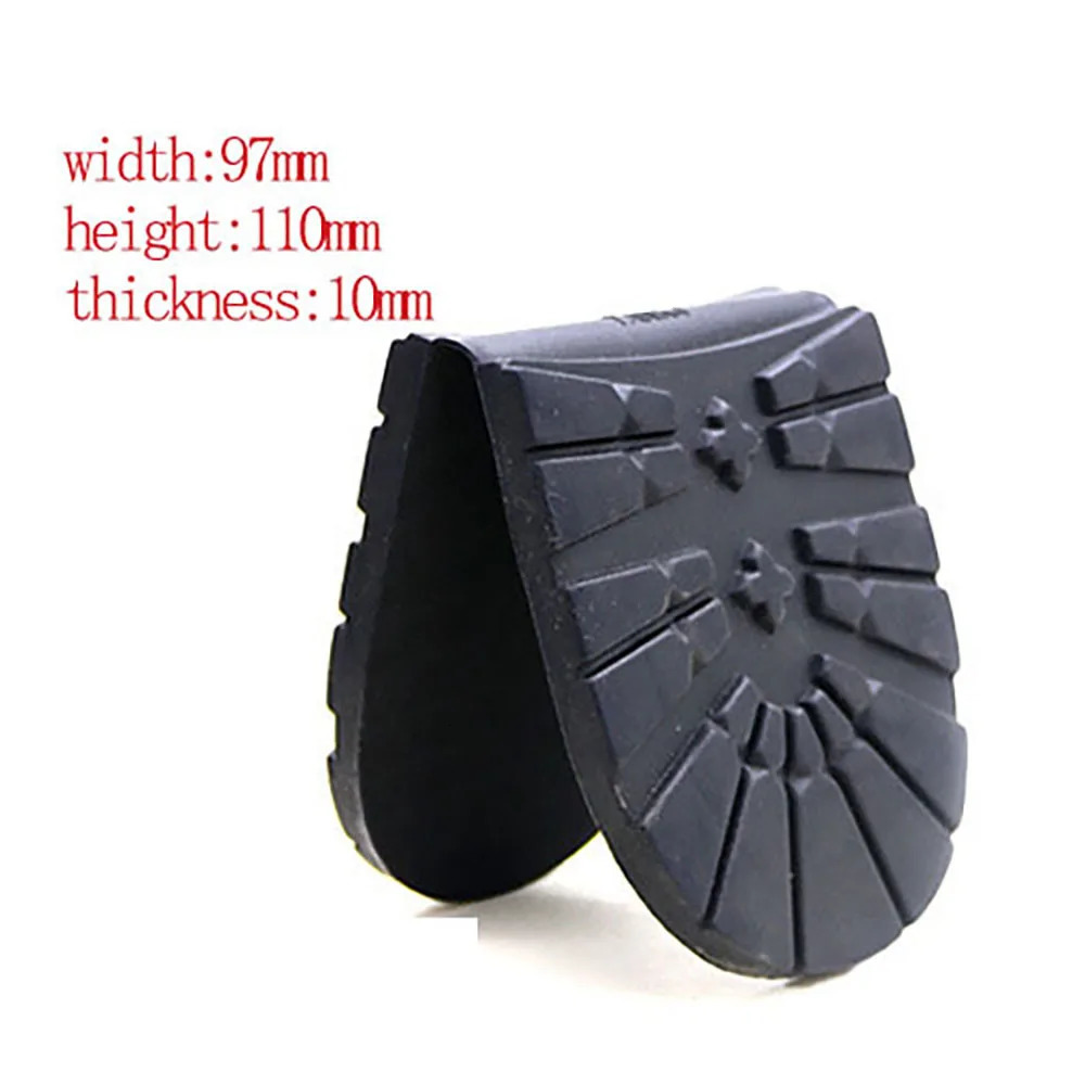Thicken Rubber Shoe Soles for Men Leather Business Shoes Heel Sole Non-slip Repair DIY Replacement Outsoles Black Yellow Mat Pad 250515