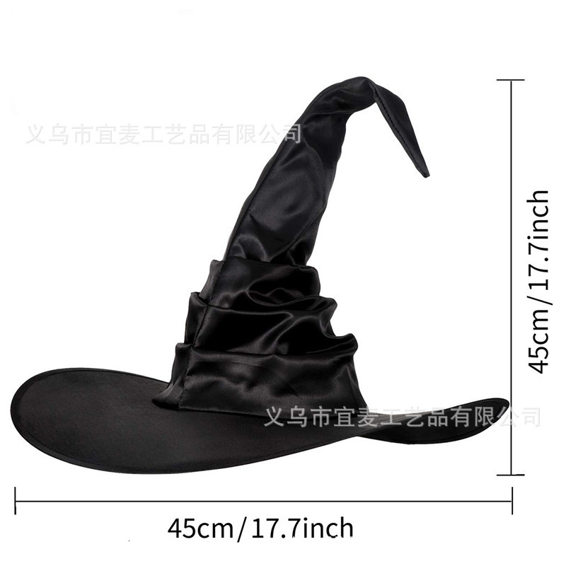 Halloween Toys Touhou Project Kirisame Marisa Anime Cosplay Black Witch Hat 231019