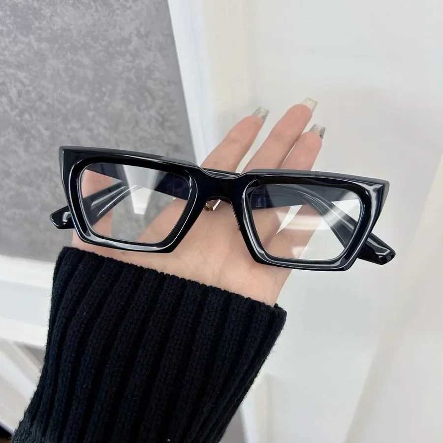 Fashion Elegant Square Eyeglasses Frames Women Men Transparent Clear Brand Designer Optical Casual Frame OculosXJ250516