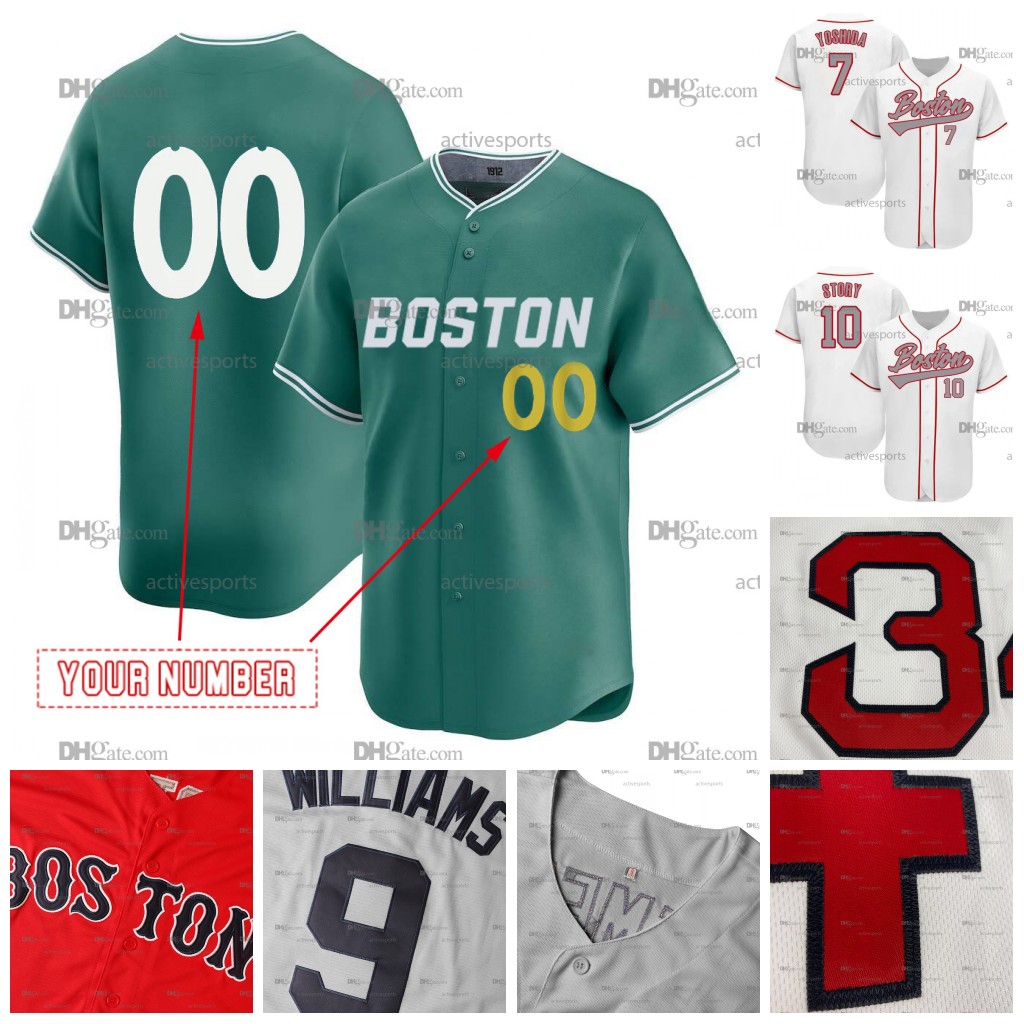 Custom 16 Duran 2024 Season Baseball Jersey Devers Rafaela Crochet Story Bregman Abreu Stitched Number Name Mens Womens Youth