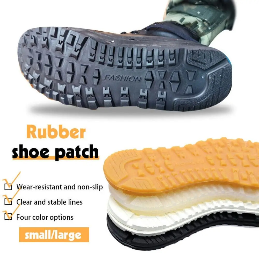 1Pair Anti-skid DIY Replacement Shoes with Thickened Rubber Soles to Repair Wear-resistant Rubber Anti-wear Patches 250515
