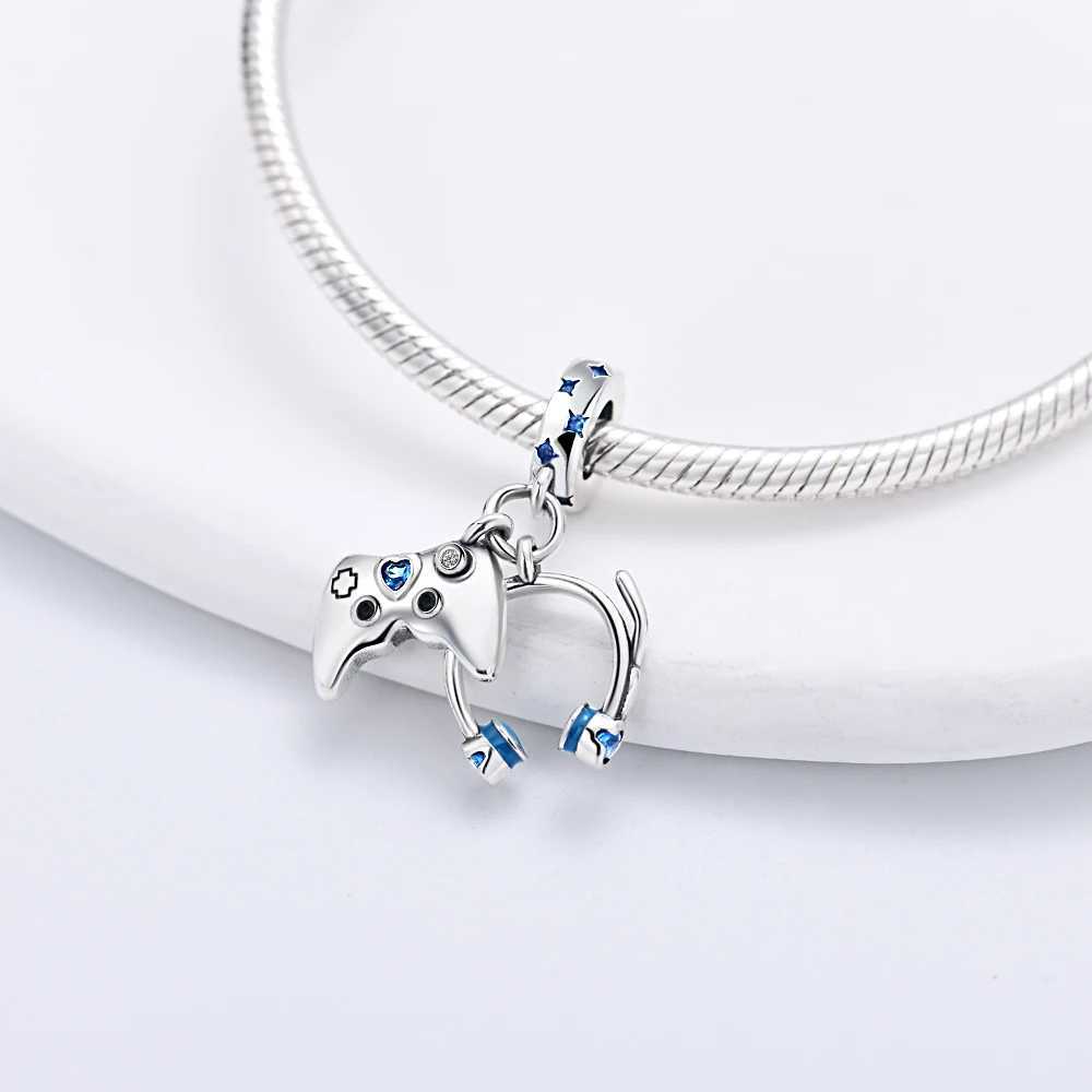 New 925 Sterling Silver Camera Earphone Electronic Charms Beads Fit Original Pendant Bracelet DIY Fashion Woman JewelryXJ250517