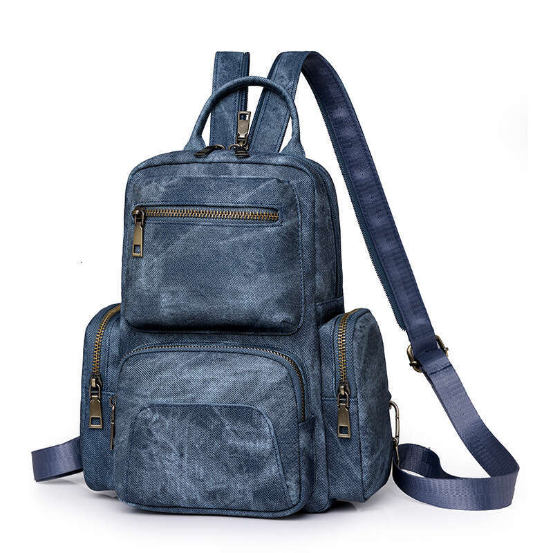 Handbag PU Small Outdoor Leisure Travel Chest Bag New Dual-Purpose Women's Backpack