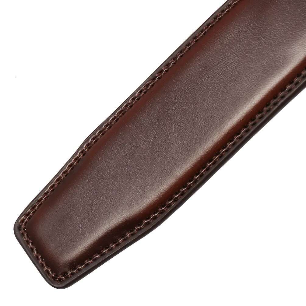 30mm 31mm Width No Buckle Belt For Men Black White Coffee Red Mens Leather Belts Without Buckles High Quality Strap