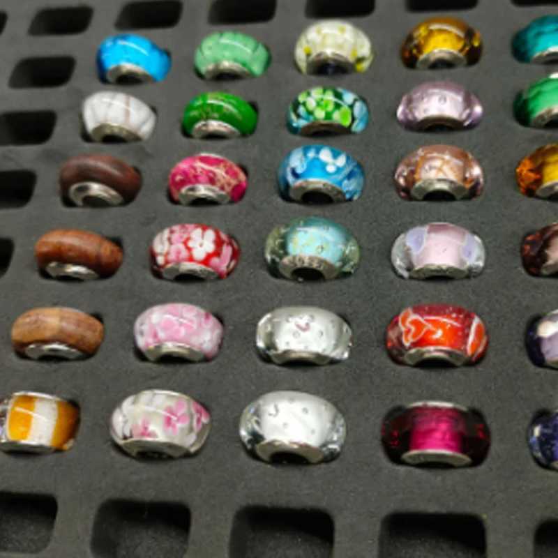 Silver 925 Colorful Flower Series Murano Glass Beads Charm Fit Original Bracelet Murano Glass DIY for Women Jewelry GiftXJ250517