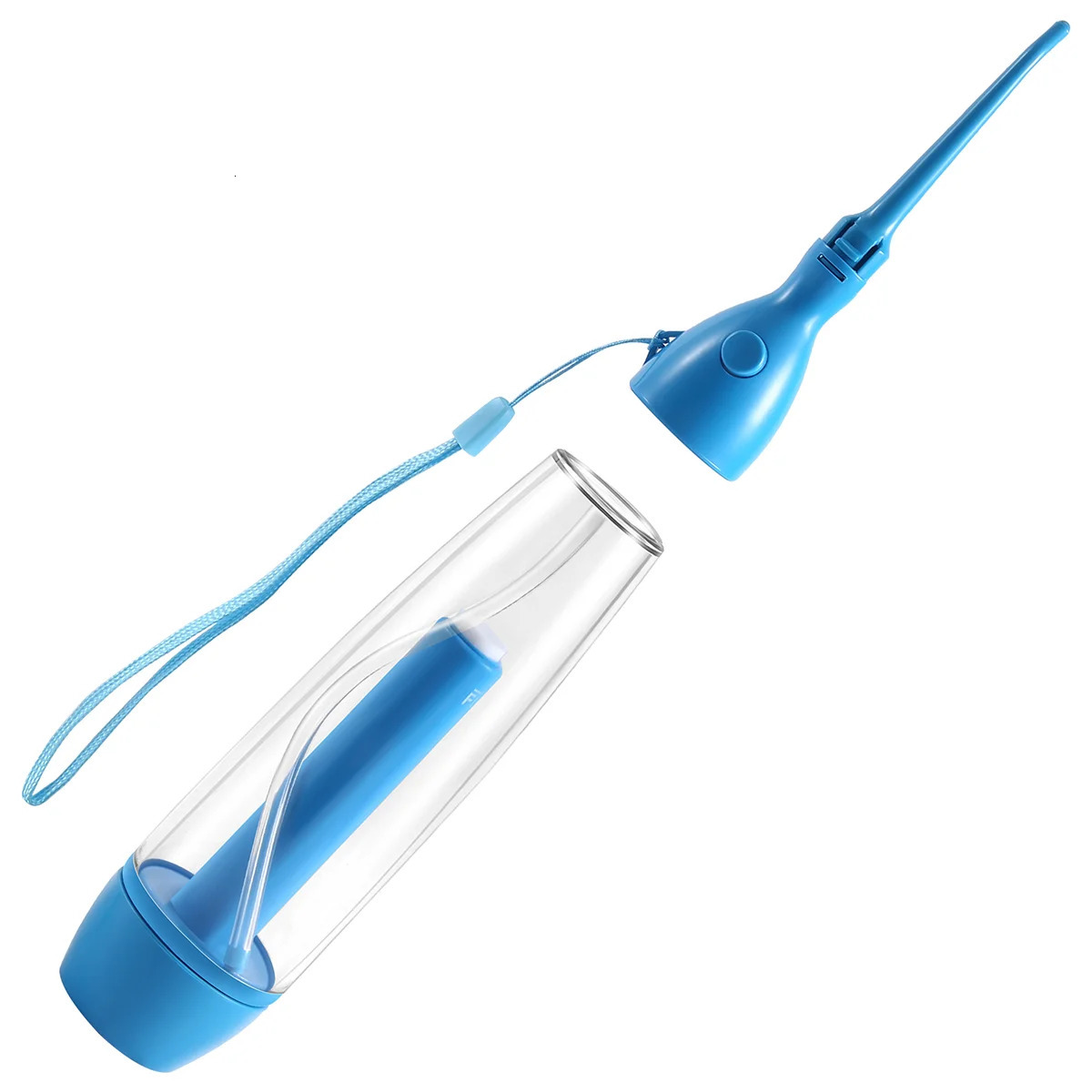 Portable Oral Irrigator Clean the Mouth Wash Your Tooth Water Irrigation Manual Water Dental Flosser No Electricity Abs 250517
