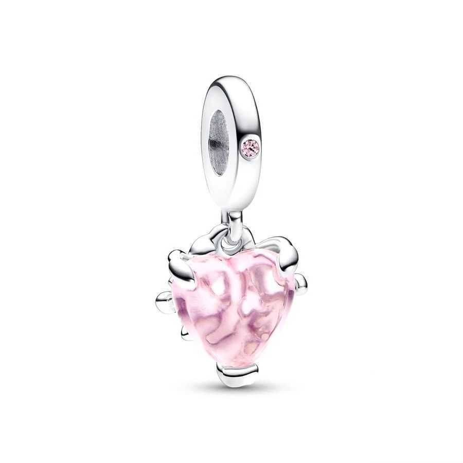 Fine Regal Crown Glittering Infinity Hearts Dangle Charm Beads Fit Original 925 Sterling Silver Bracelet Women JewelryXJ250517