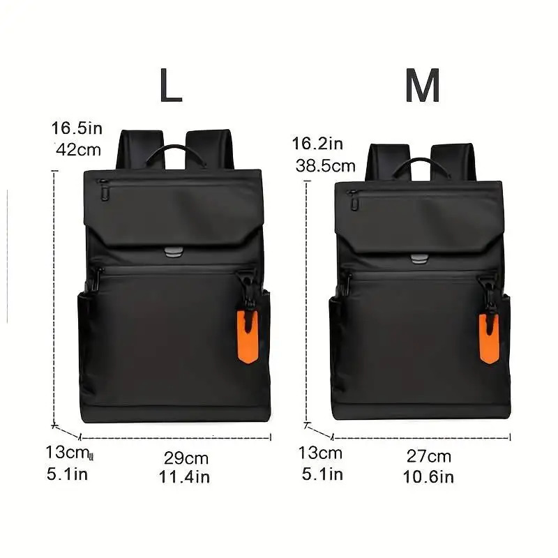 Men Backpack Oxford Cloth Waterproof 14 15.6inch Laptop Backpack With Usb Charging Port Waterproof Zipper Outdoor Travel Bag Bus 250515