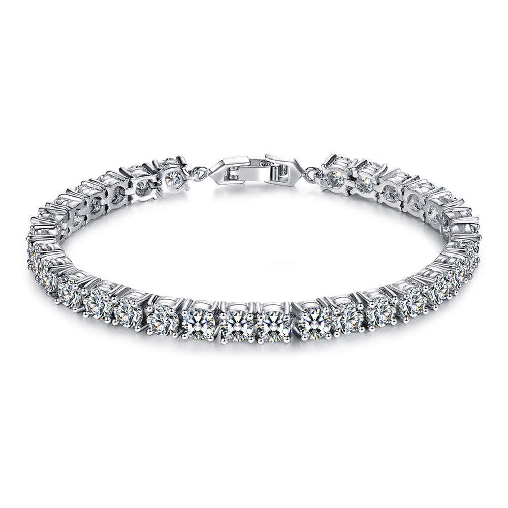 Designer bracelet moissanite and diamond chain hip-hop bracelet for women men jewelry gift.