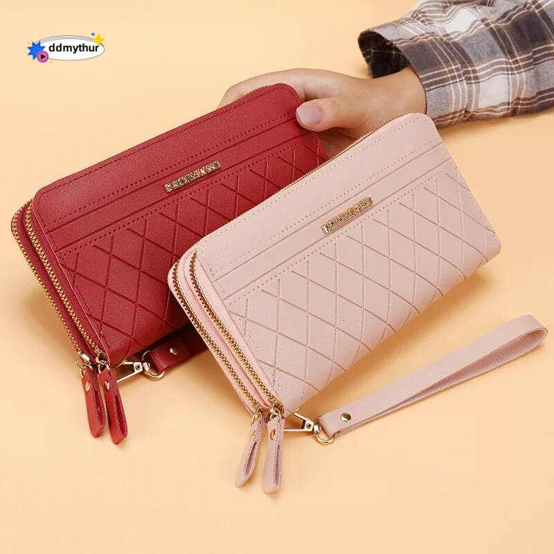 Long Women's Purses Tassel Coin Purse Card Holder Wallets Female Clutch Money Bag Pu Leather Wallet ddmythur