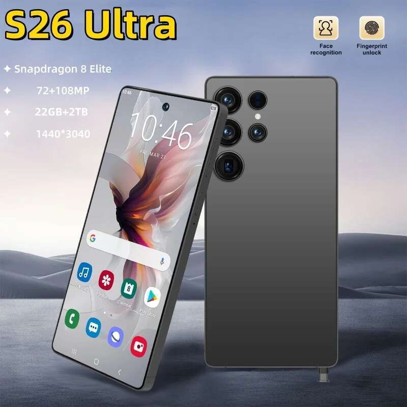 S26 Smartphone Original 7.3 Inch Celulares Android Moblie Phones Unlocked 5G Dual Sim Global Version CellPhones S25 Ultra