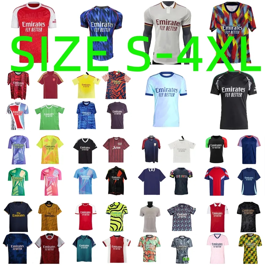 19 20 21 22 23 24 25 26 SAKA SMITH ROWE soccer jerseys 2025 2026 MARTINELLI Trossard CALAFIORI HAVERTZ ODEGAARD arSENalfootball kits football shirt Size S-4XL