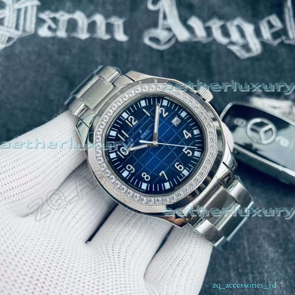 Pateck Philipes Mens Watch Full Stainless Steel Pateked Philipes Watch Chronograph Designer Watcher With Box Automatic Movement Patekeds Philipes Watches 175