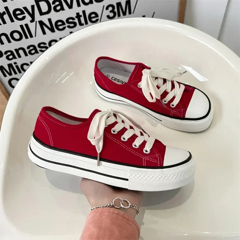 Women Canvas Shoes Women Fashion Summer Casual Sneakers Student Casual Shoes Woman Vulcanize Shoes 250515