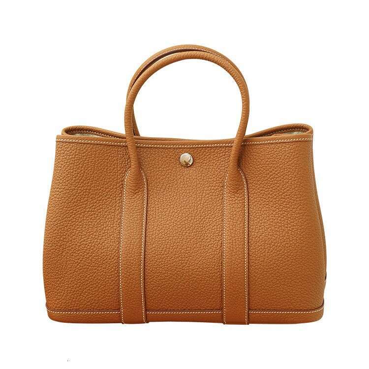 Tote Bag Craftsmanship New Garden Genuine Leather Cowhide Women S Single Shoulder Diagonal Cross Tote Versatile Handbag Shopping Bag KQ