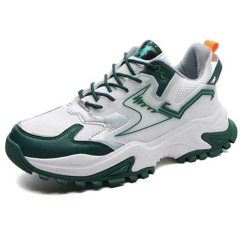 Men Sneakers Mens spring mesh breathable sports shoes fashionable and trendy running shoes wear-resistant mens shoes W250517