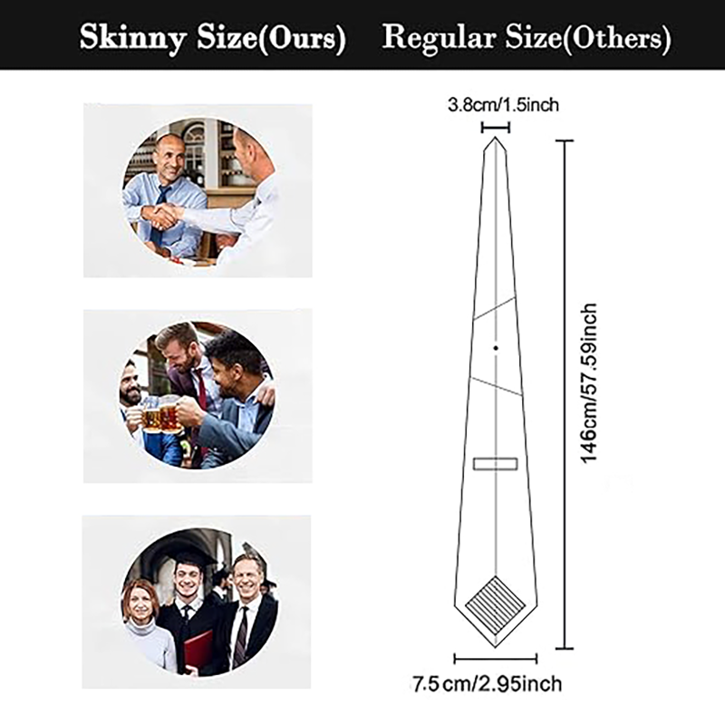 Premium Custom-Made Silk Neckties for Gentlemen Wide Range of Styles 7.50cm Wide