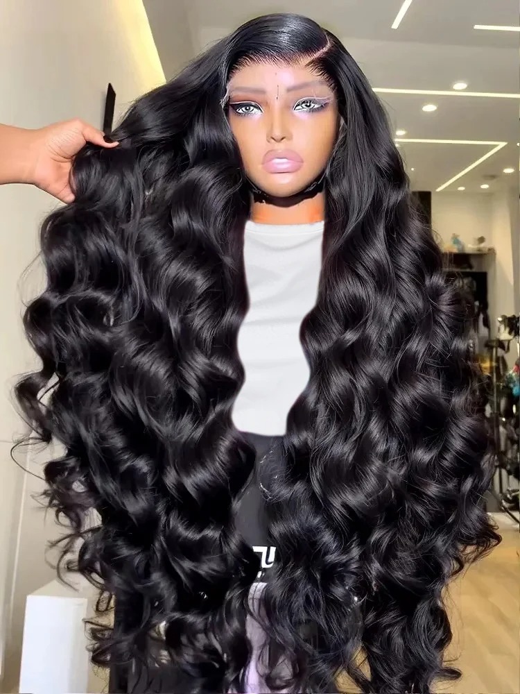 200 250 Density 30 34 Inch Body Wave Hd Lace Frontal Wig Brazilian 13x4 Transparent Lace Frontal Human Hair Wigs synthetic lace front wigs For Women