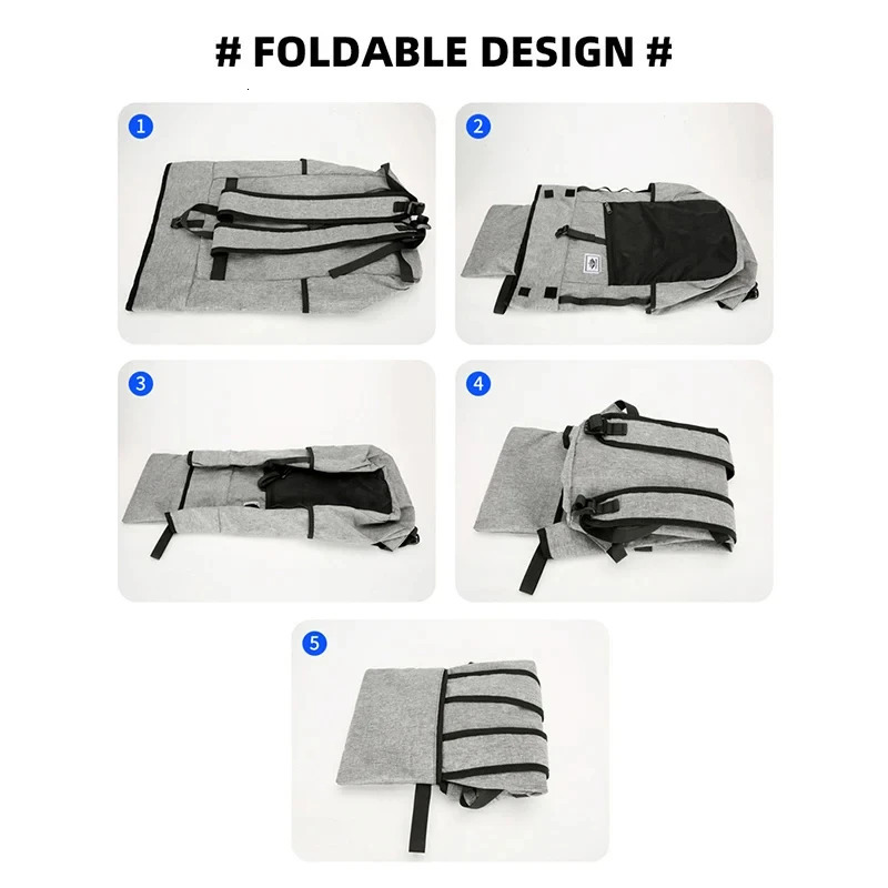 Folding Outdoor Bags Climbing Camping Travel Backpack For Men Women Sport Foldable Hiking Trekking Camping Shoulder Bag Rucksack 250515