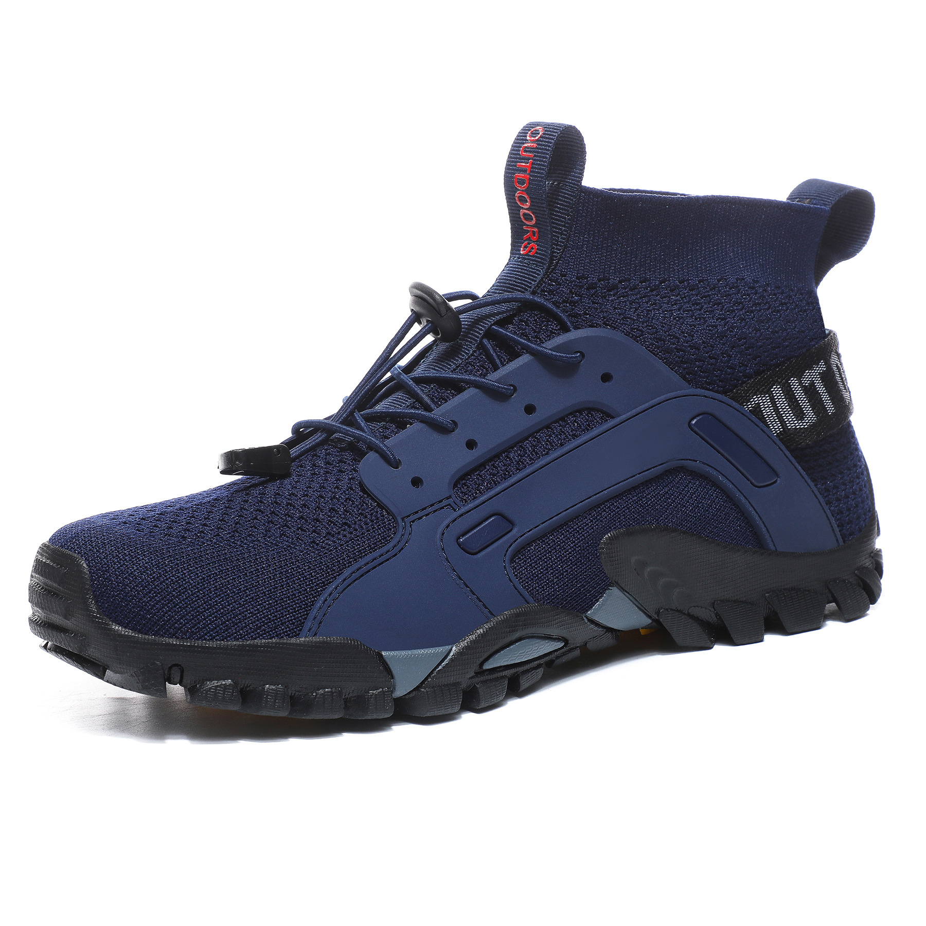 Men's oversized river tracking outdoor casual shoes designer fashionable hiking and fishing shoes, single foot water wading shoes