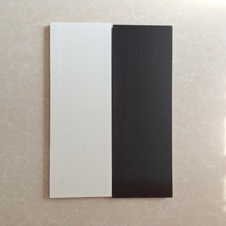 carbonization dyeing paint board Paulownia wood UV black white storage Nordic style straight partition