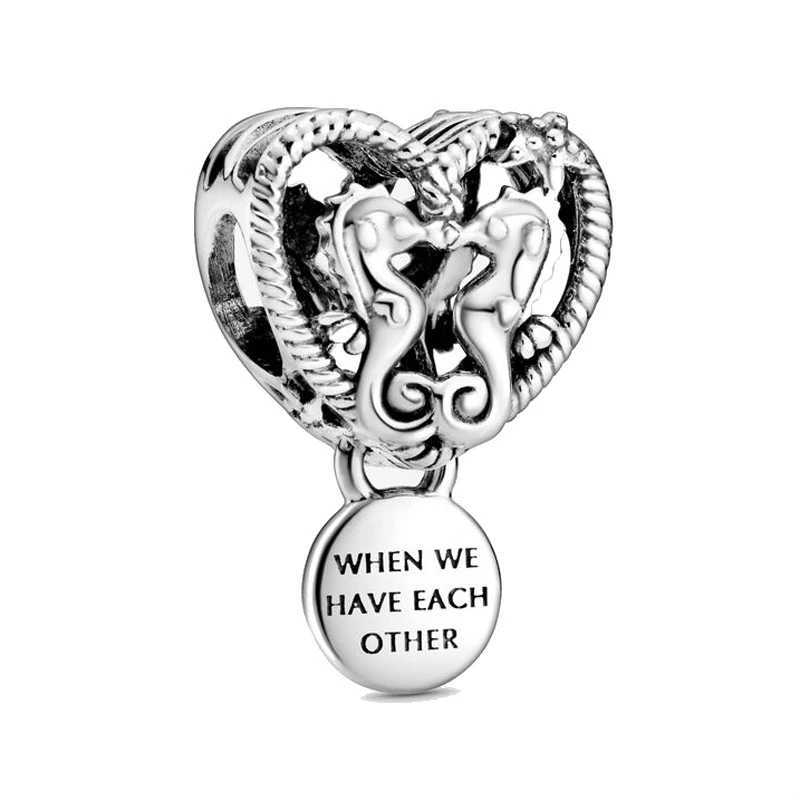 NEW Little House Lantern Heart Clip Crown Dangle Charm Bead Fit Original Pan 925 Sterling Silver Bracelet DIY Jewelry GiftXJ250517