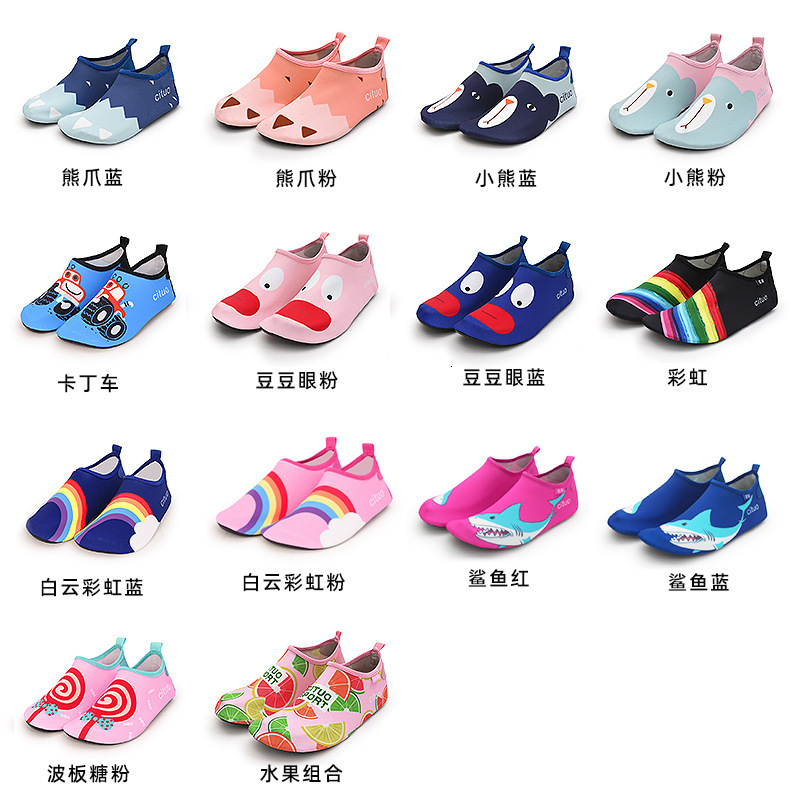 Children's swimming and diving shoe designer fashionable daily commuting trend floating beach socks stream tracking skincare shoes