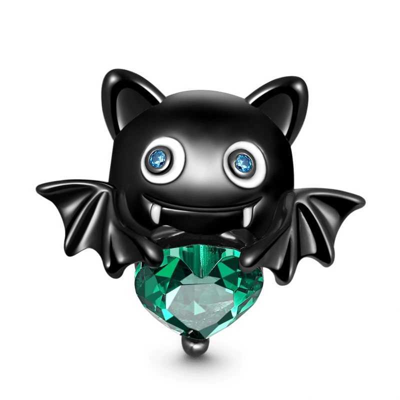 Hot Fine Black Salamander Rose Panda Cat Pendant Charms Beads Fit Original 925 Sterling Silver Bracelet DIY Jewelry GiftXJ250517
