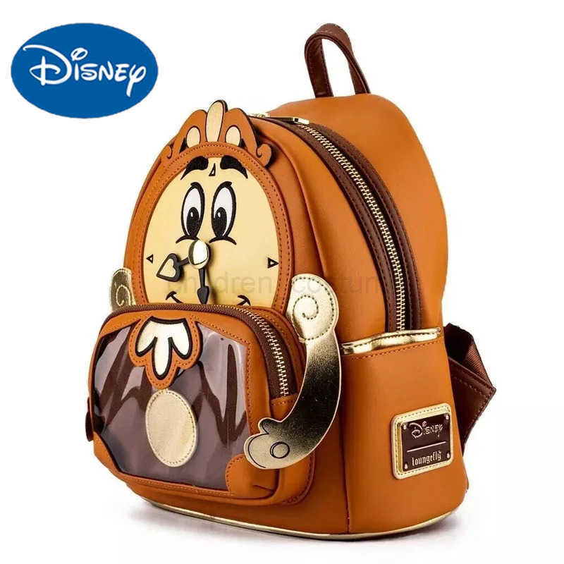 Disney Loungefly Disney Beauty and The Beast Cogsworth Mini Backpack W250517