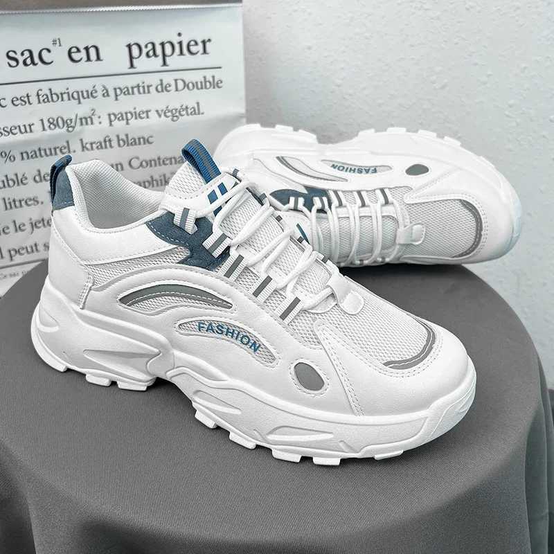 2025 New Casual Sports Dad Shoes for Men Trendy Shoes Mens Sneakers Male Breathable Platform Tennis Masculino ShoesXJ250517