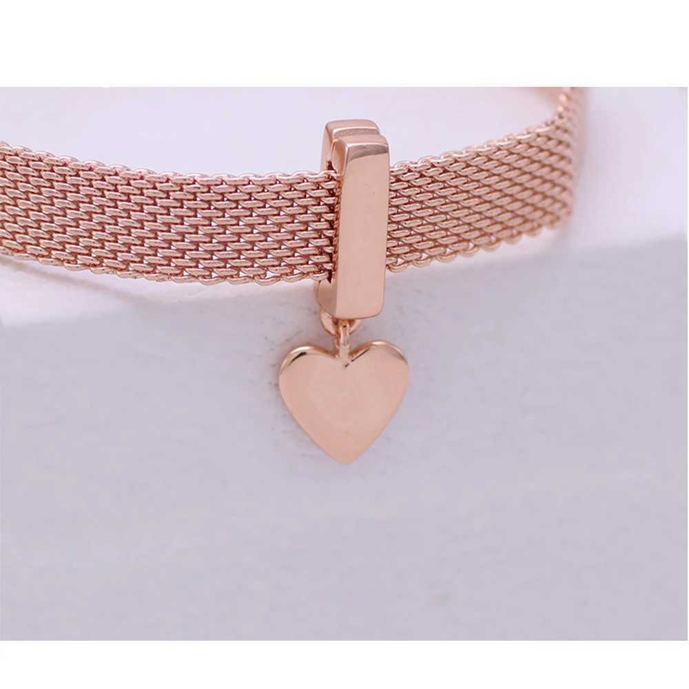 New 925 Silver Butterfly Five pointed Star Round Reflective Charm Clip Bean Suitable for Women DIY Original BraceletXJ250517