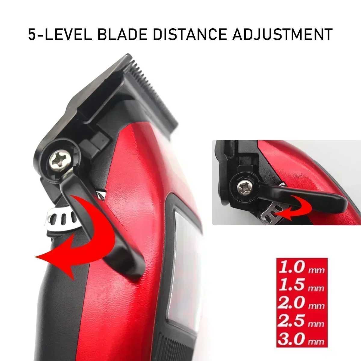 10000RPM Magnetic Vector Motor Professional Hair Clipper DLC with Seat Charger Hair Cutting Machine R250517