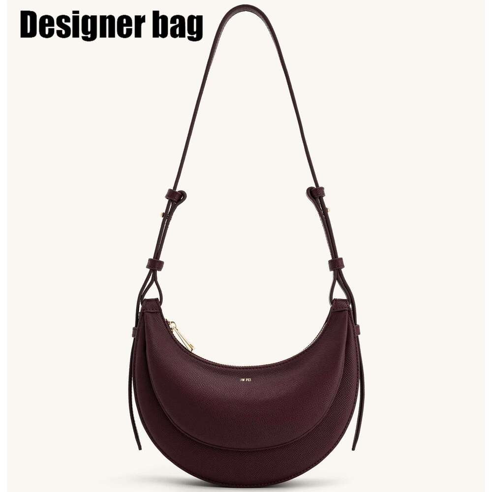 JW PEI New Half Moon Women's Crossbody Large Capacity Commuter NiBagse Design Bags Premium Underarm Waist Bag