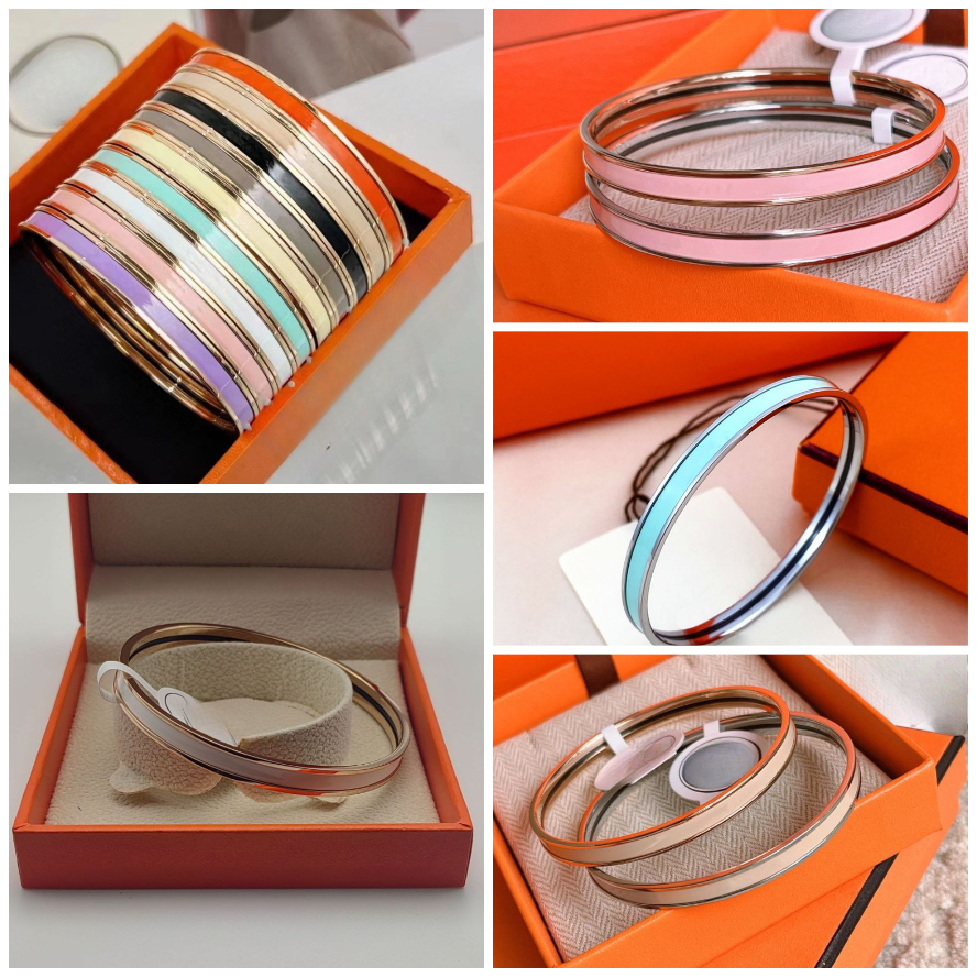 designer bracelet luxury jewelry designer bracelet men 6mm 2025 new bracelet Bohemian bangle bracelet 18K Gold Plated womens bracelet bangle silver gifts for lady