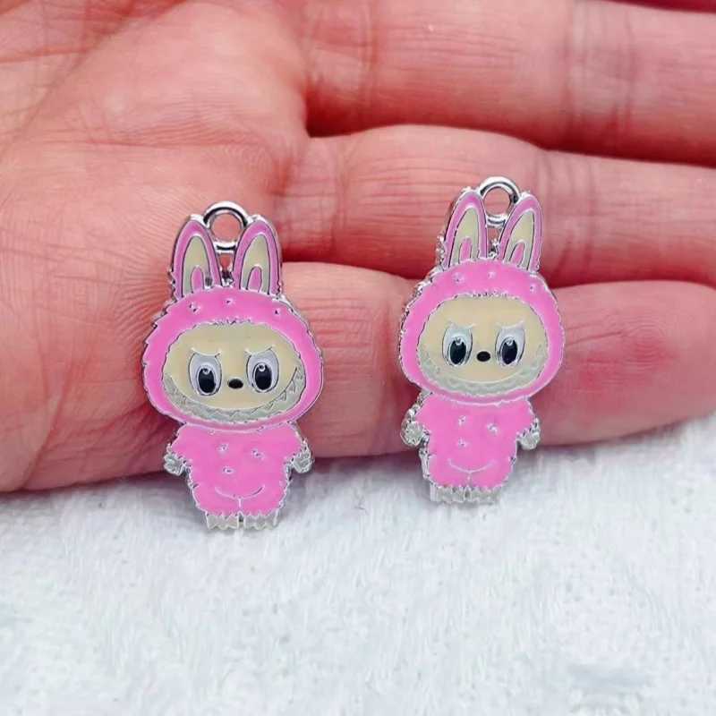 10pcs Cartoon Anime Charm for Jewelry Making Enamel Necklace Bracelet Pendant Diy Accories Making Metal PlatedXJ250517