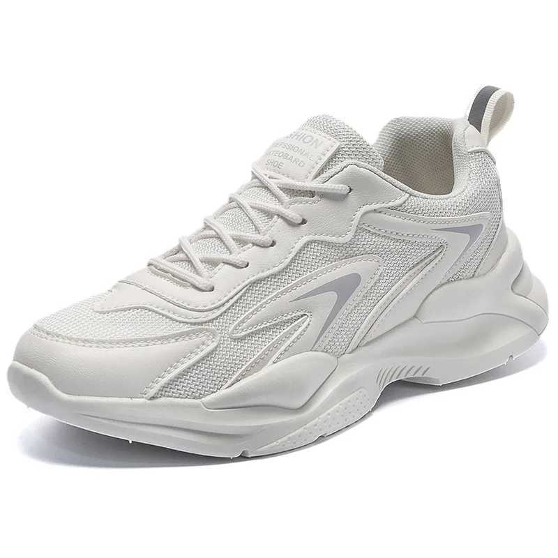 Mens Chunky Dad Shoes 2025 Summer Breathable Running Sneakers with Thick Soles for StudentsXJ250517