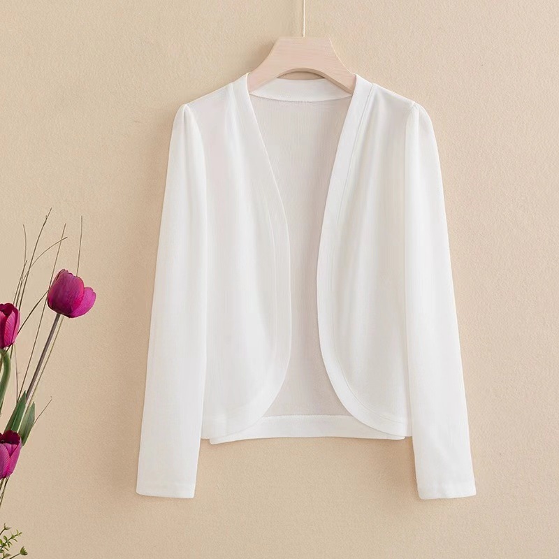 K749 Early spring knitted shawl women's short outerwear cardigan 2025 spring new versatile mother's dress stylish coat top