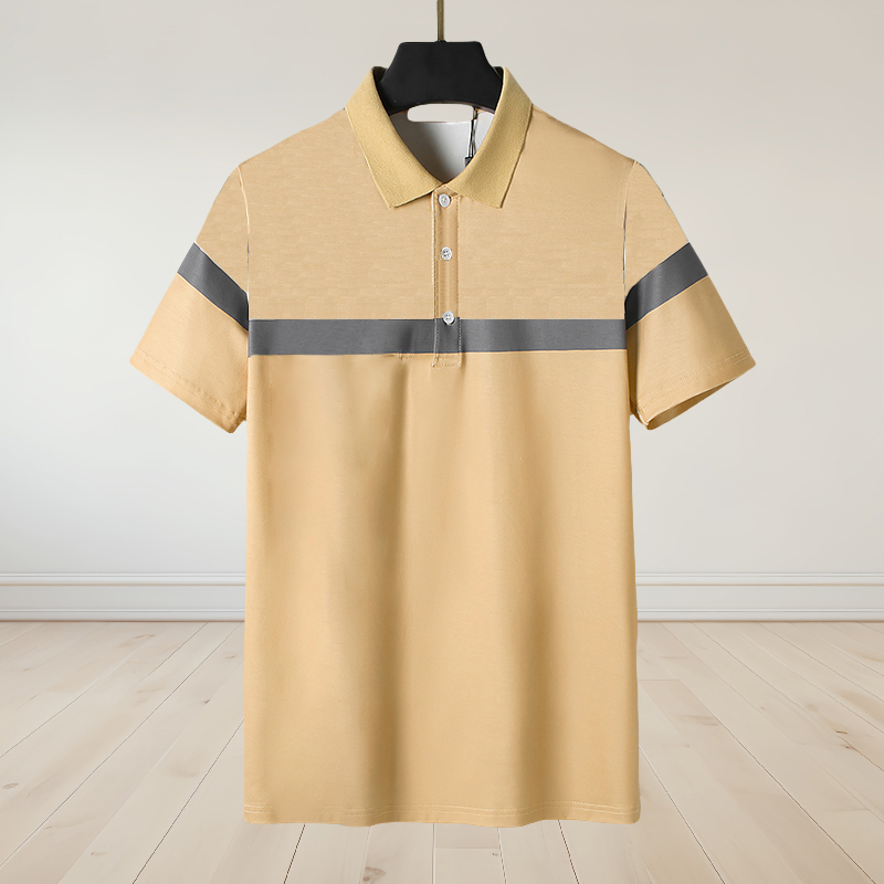 men polo shirt designer polo summer lapel shirts luxury polo shirt business casual tee England style shirts man tops outdoor shirt size M--XXXL