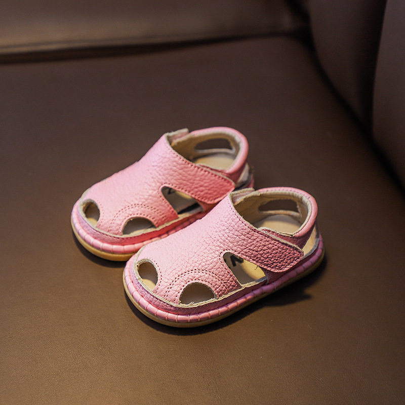 Summer Baby Girls Boys Sandals Infant Toddler Shoes Children Casual Sandals Non-slip Soft Sole Kids Beach Shoes Sizes 14 - 21 C0709